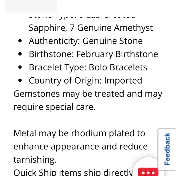 Amethyst Bracelet - Picture 6 of 6